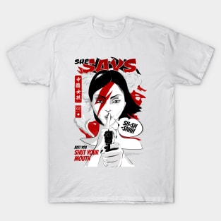 China Girl BW T-Shirt